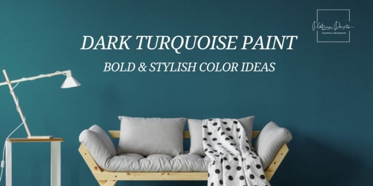 Dark Turquoise Paint