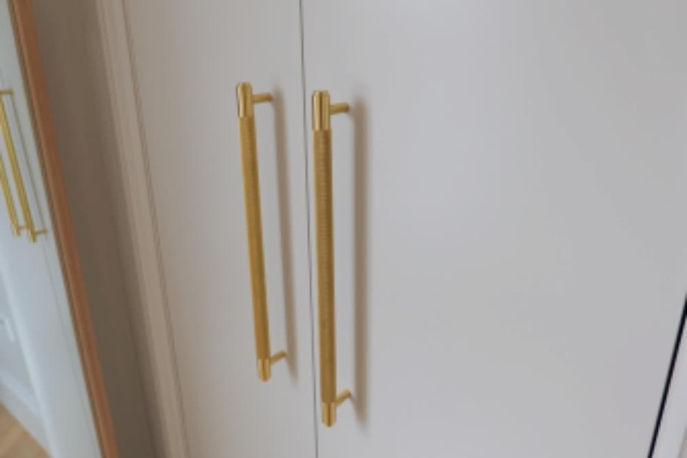 close up of wardrobes from the platinum paints project